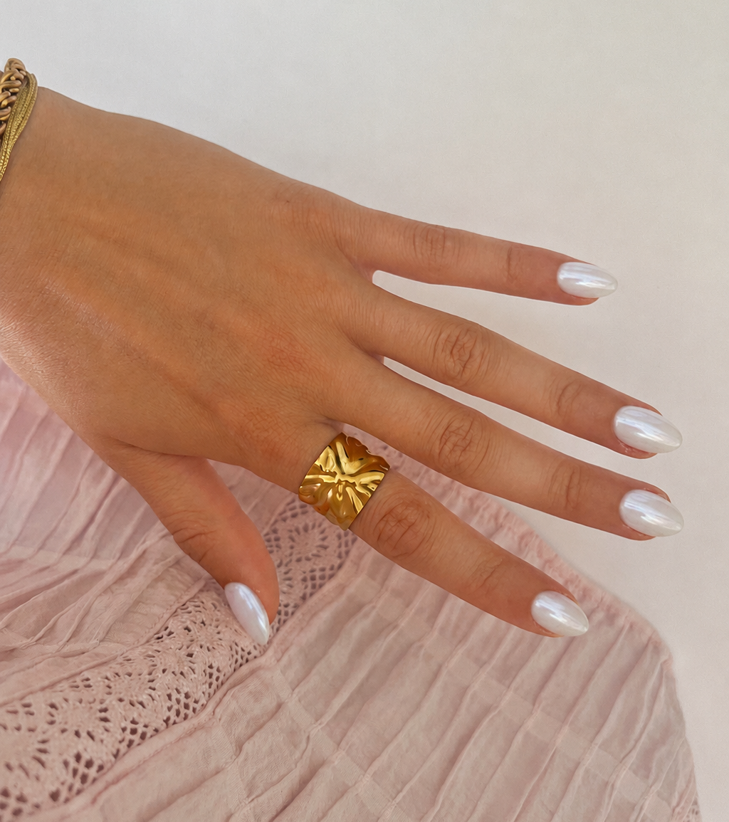Bague Pauline, acier inoxydable