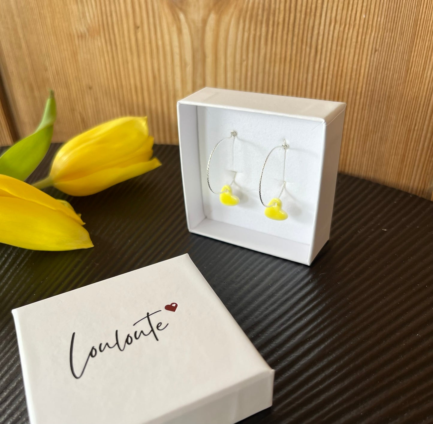 Boucles d'oreille Soleil