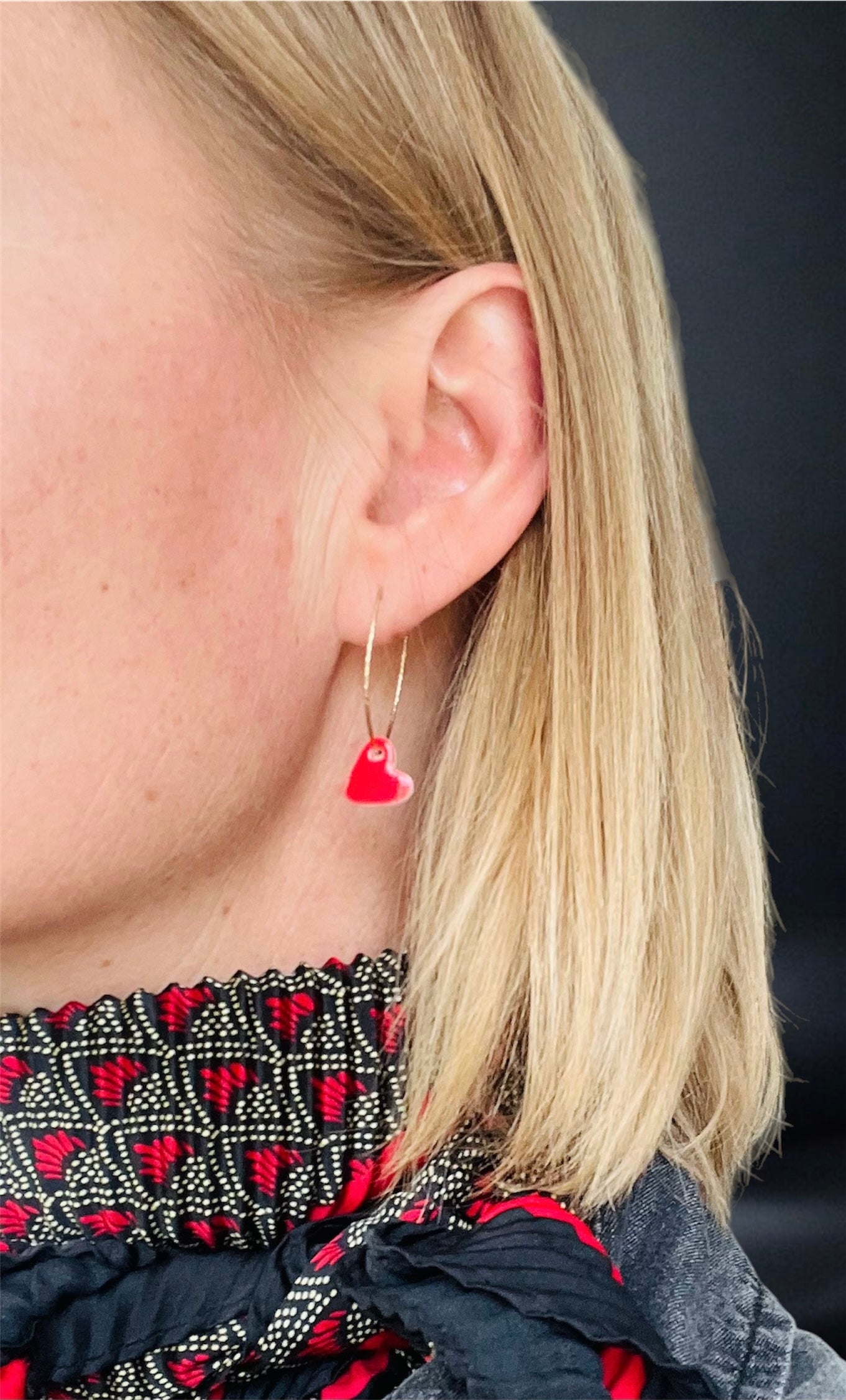 Boucles d'oreille Amoureuse