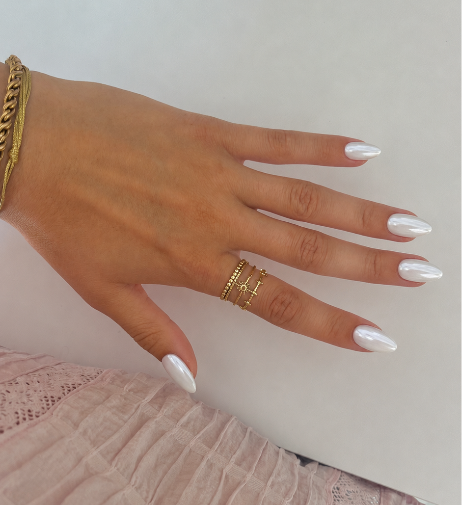 Bague Mathilde, acier inoxydable