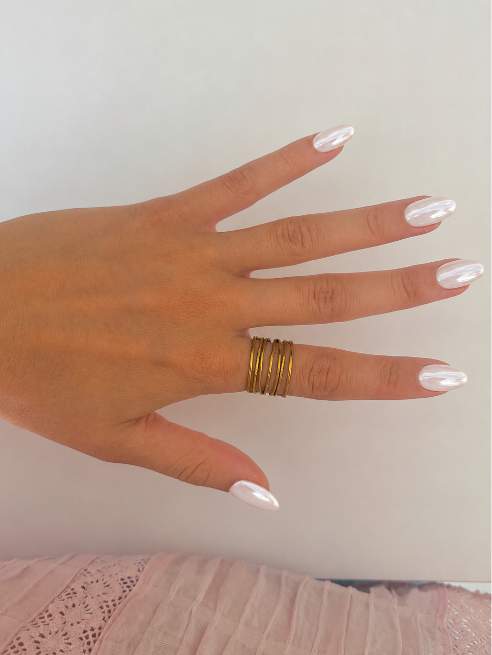 Bague Marie, acier inoxydable