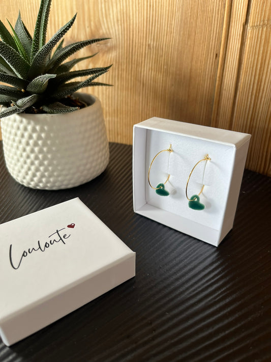Boucles d'oreille Naturelle