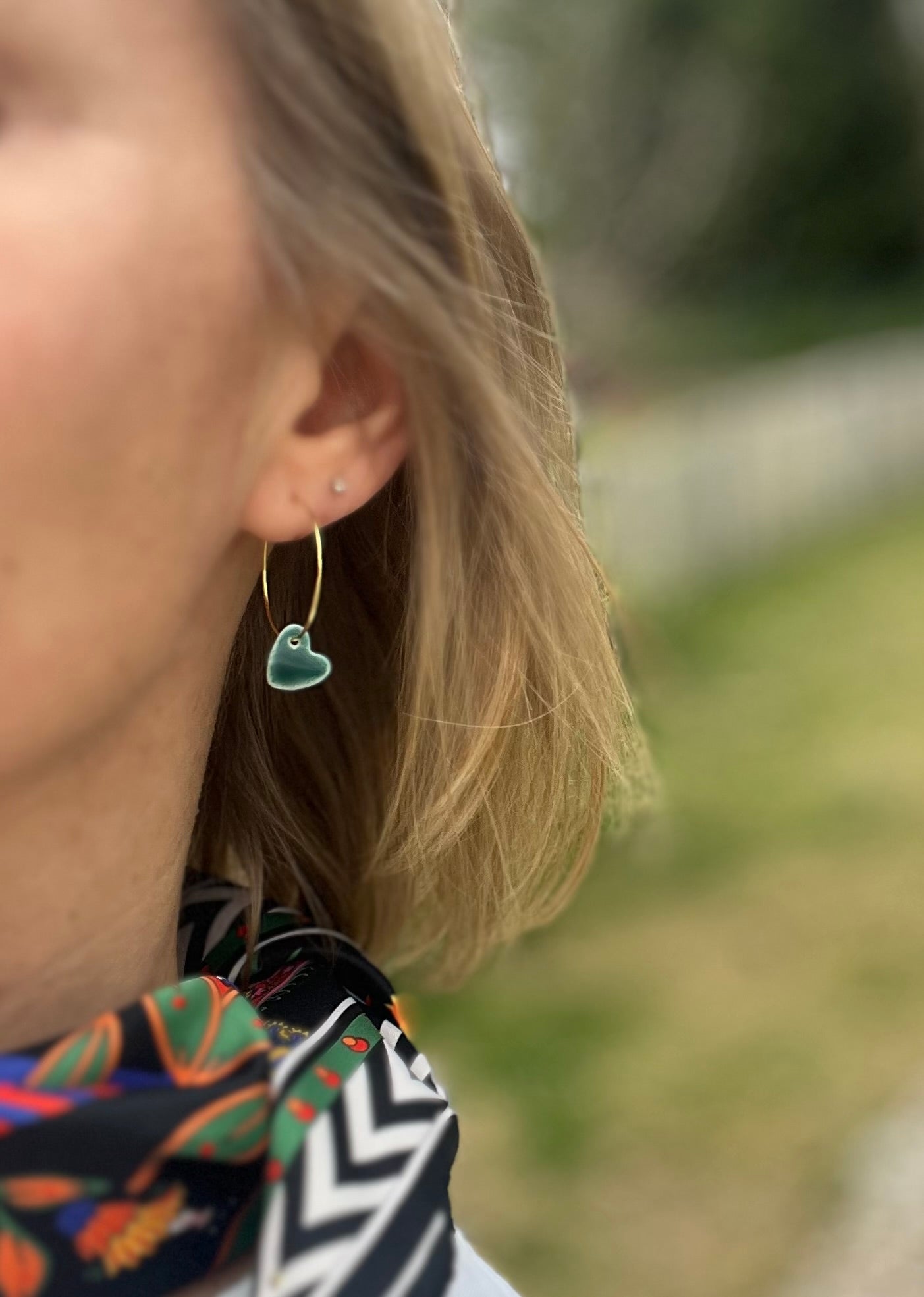 Boucles d'oreille Naturelle