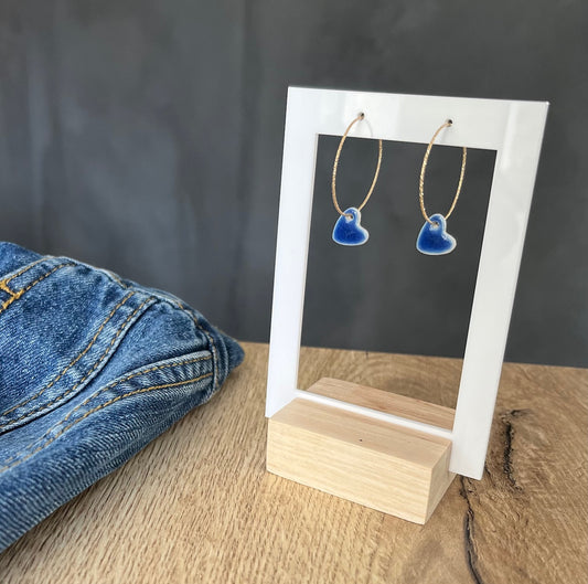 Boucles d'oreille Marine