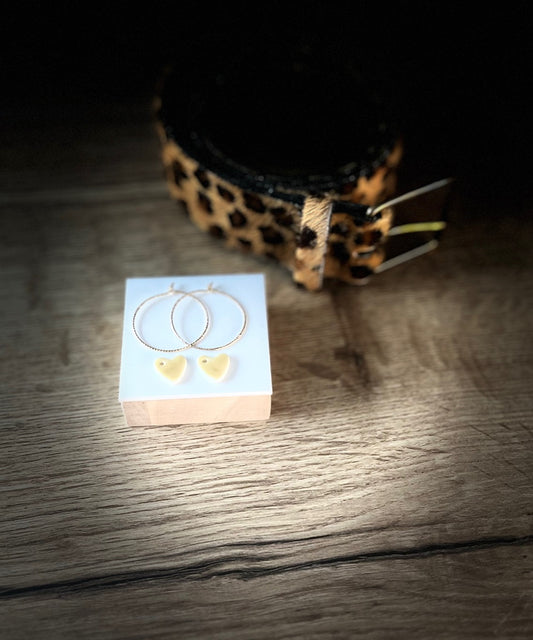 Boucles d'oreille Savane
