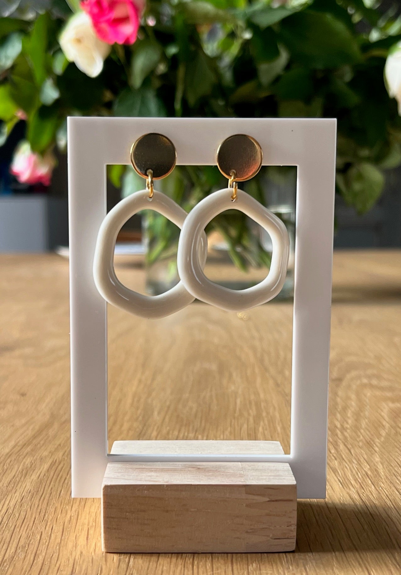 Boucles d'oreille chic