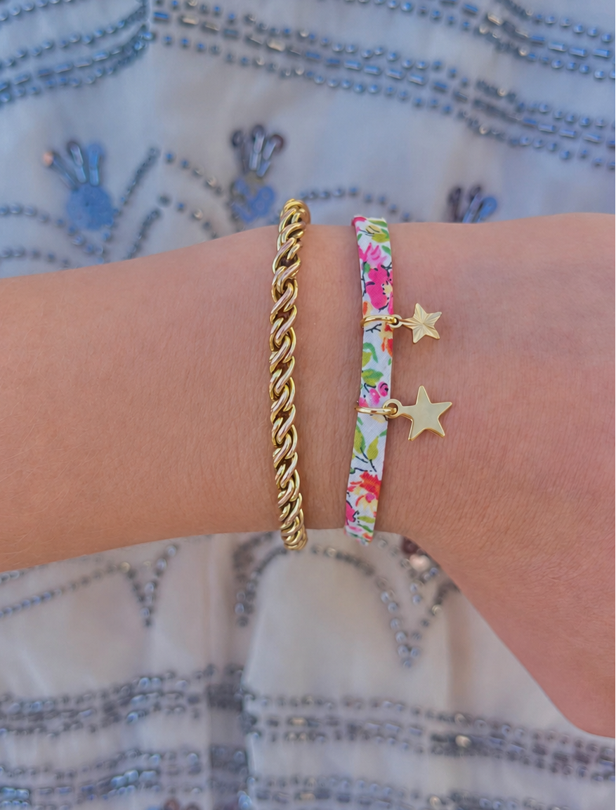 Bracelet liberty Stella, personnalisable