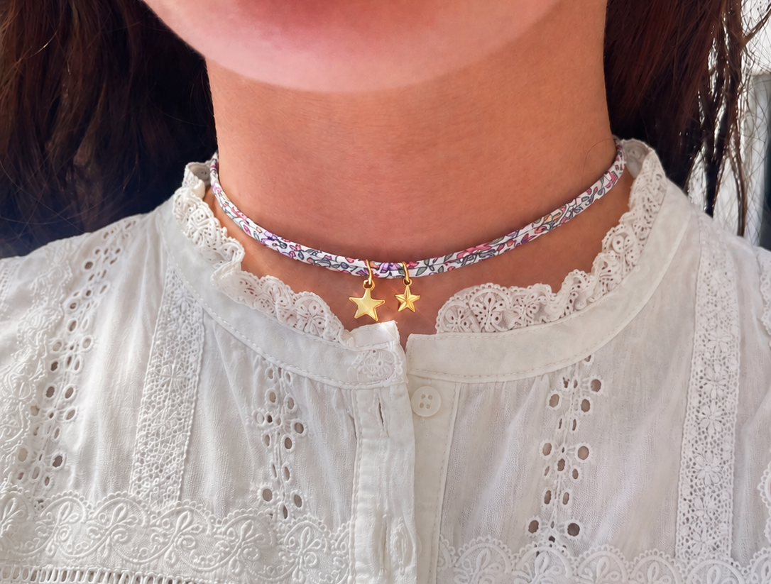 Collier liberty Léonie, personnalisable
